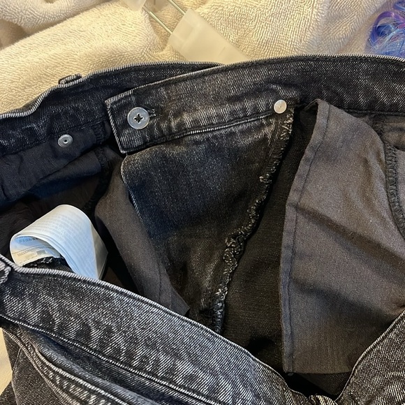 Abercrombie & Fitch The 90’s Slim Straight Ultra High Rise Curve Love size 33 - Picture 5 of 5